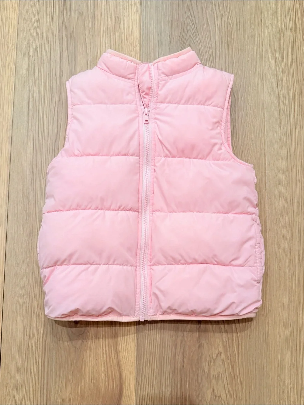 Gymboree Light Pink Puffer Vest- Girls 7-8